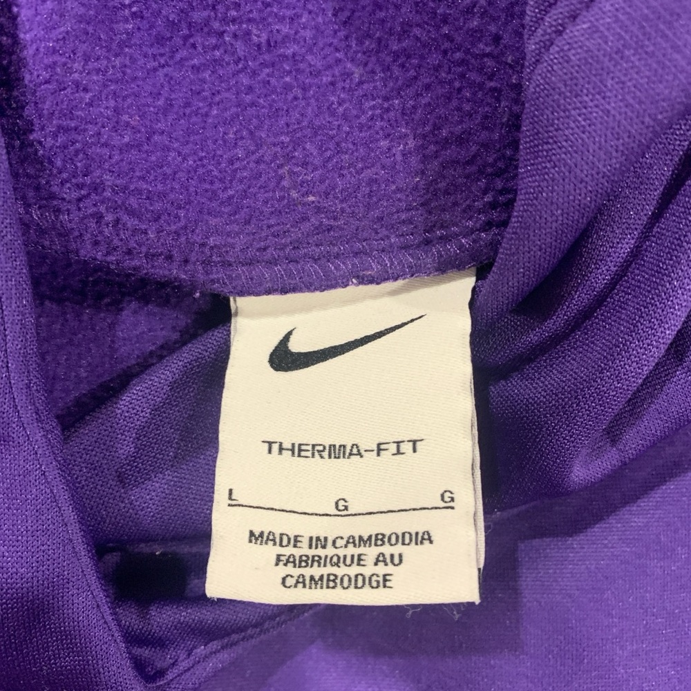 Purple and black Nike pullover